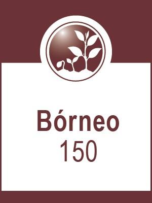 Bórneo 150 címkeszöveg